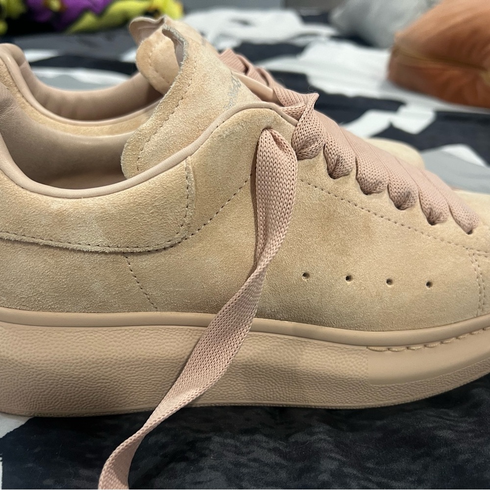 Alexander Mcqueen Pink suede